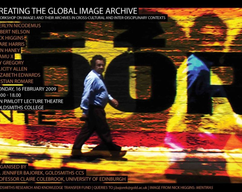 Creating the Global Image Archive (Goldsmiths)